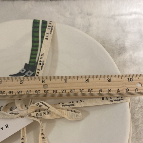 Rae Dunn Witch Feet Dinner Plates - Picture 3 of 3
